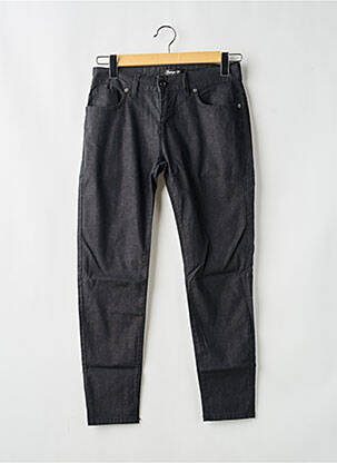 Jeans coupe slim taille basse taille basse noir ALMANEGRA femme