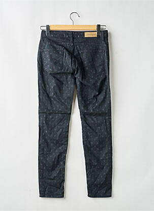 Jeans coupe slim stretch taille normale noir ALMANEGRA femme
