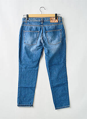 Jeans coupe slim tissage brut taille normale bleu ALMANEGRA femme
