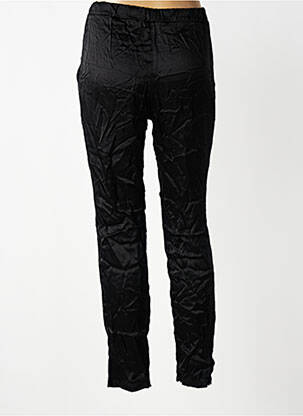 Pantalon slim taille élastique taille normale noir ANGELA DAVIS femme
