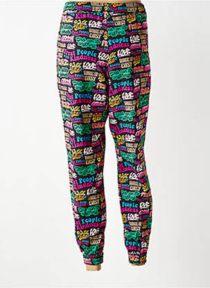 Jogging poches taille normale noir KING KONG femme
