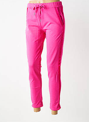 Jogging slim taille normale rose BROOKLYN AND SHIR femme
