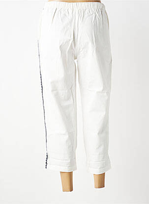 Jogging slim taille normale blanc CHARLIE JOE femme