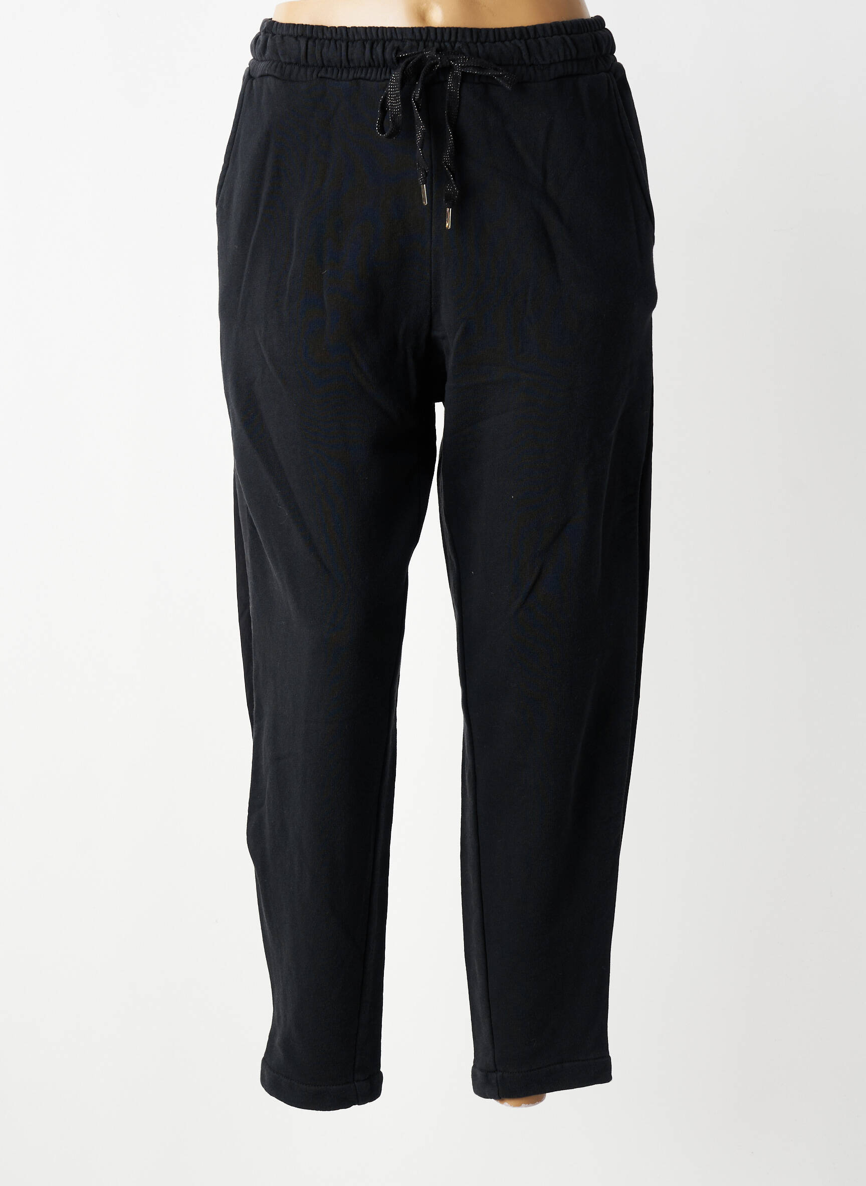 Jogging slim taille normale noir MARYLEY femme
