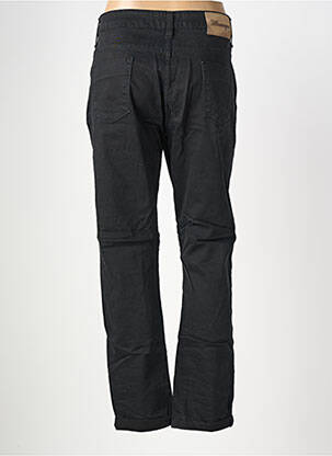 Pantalon 7/8 stretch taille normale noir ALMANEGRA femme