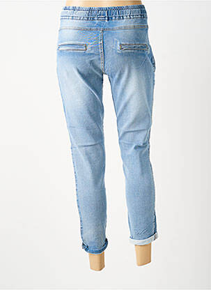 Jeans coupe slim broderie rivets taille normale bleu NAIIF femme