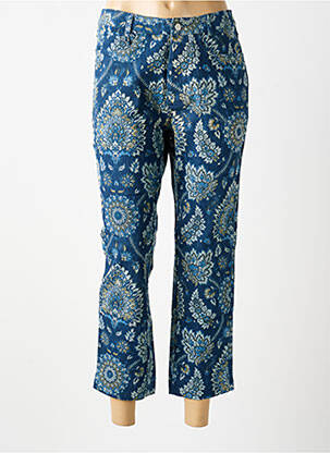Jeans coupe droite stretch taille normale bleu CHARLIE JOE femme