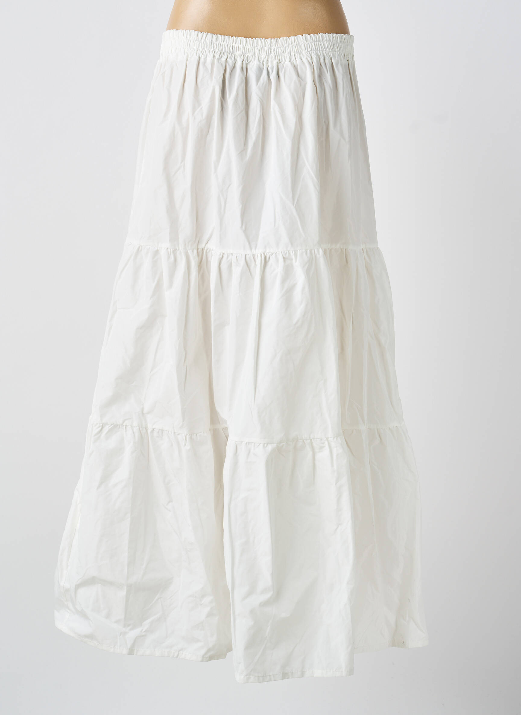 Jupe longue taille normale blanc ANTONELLO SERIO femme