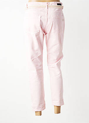 Jeans coupe slim stretch taille normale rose MARYLEY femme