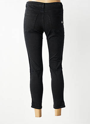 Jeans coupe slim taille haute taille haute noir MARYLEY femme