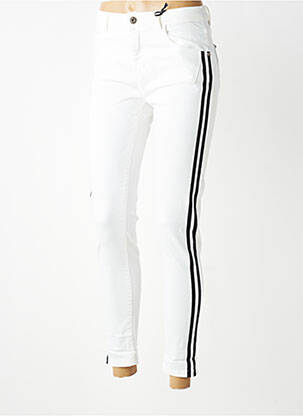 Jeans skinny taille normale taille normale blanc MARYLEY femme