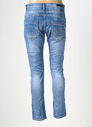 Jeans coupe slim taille normale taille normale bleu PLACE DU JOUR femme