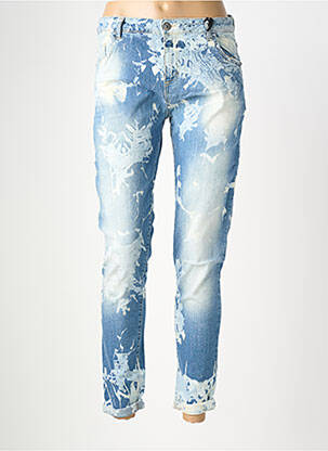 Jeans coupe slim taille normale taille normale bleu MARYLEY femme