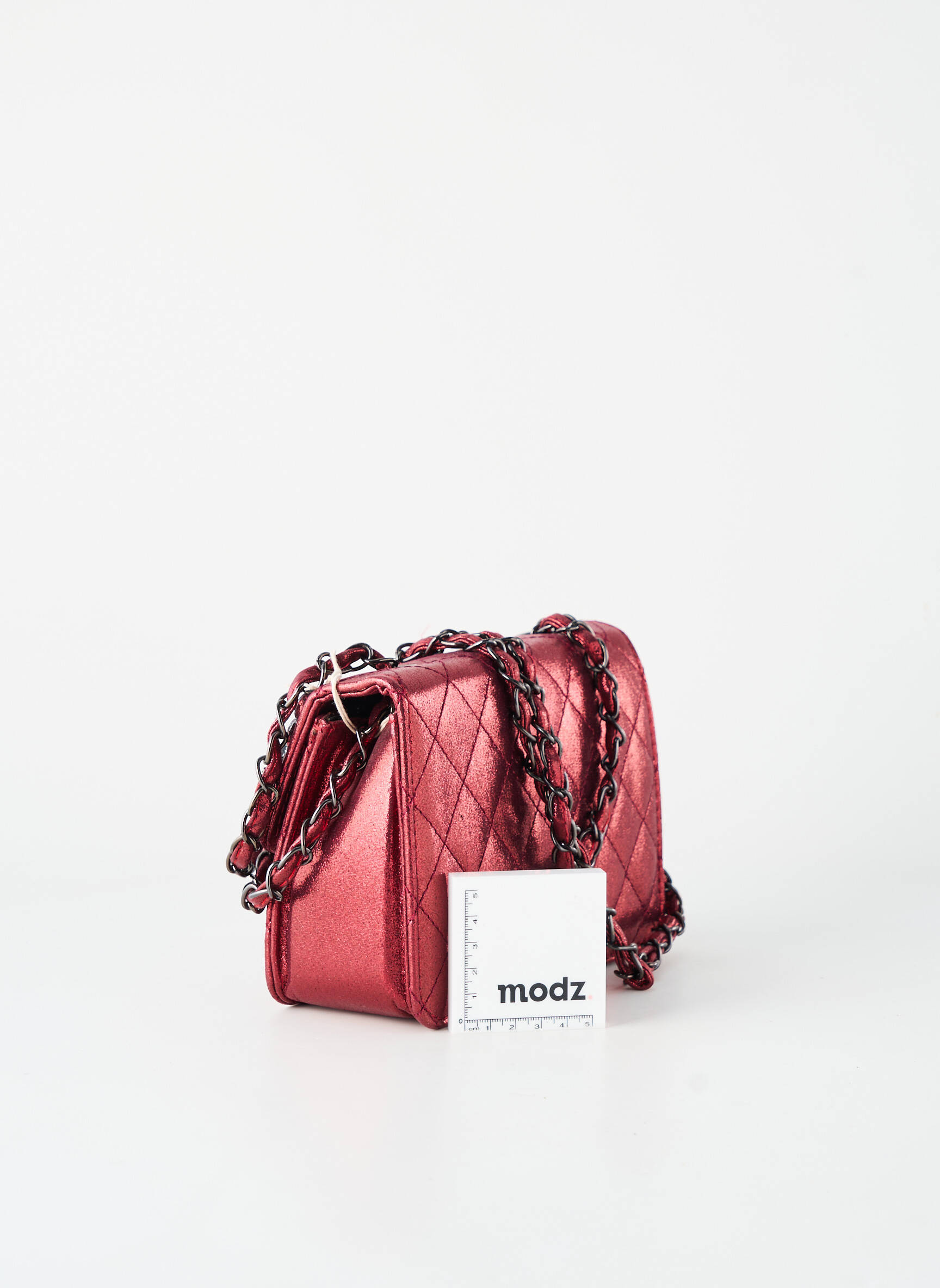 Sac bandoulière forme rectangulaire rouge ANTONELLO SERIO femme