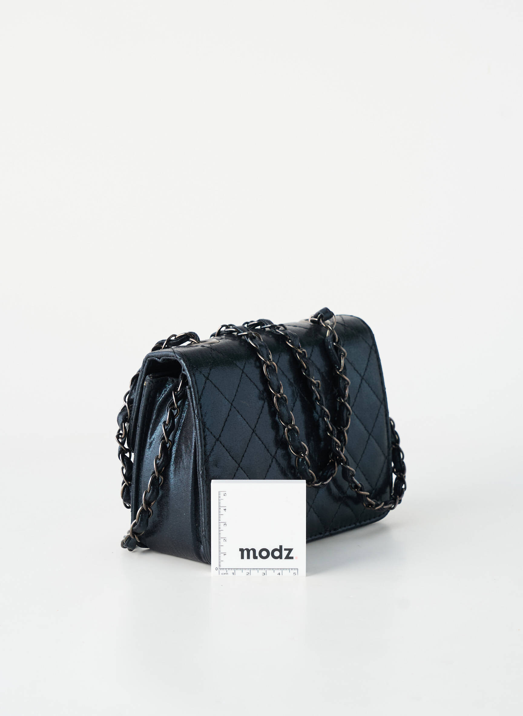 Sac bandoulière forme rectangulaire noir ANTONELLO SERIO femme