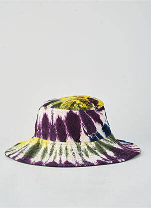 Chapeau doublure textile violet CHARLIE JOE femme