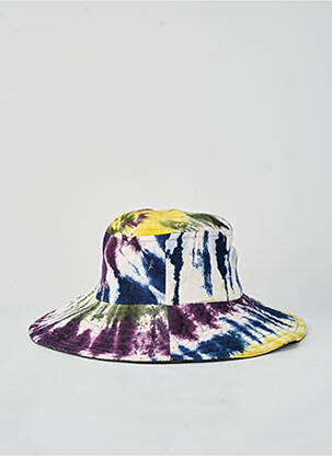 Chapeau doublure textile violet CHARLIE JOE femme