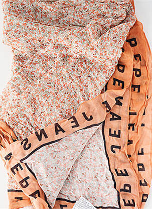 Foulard tissage popeline orange PEPE JEANS femme