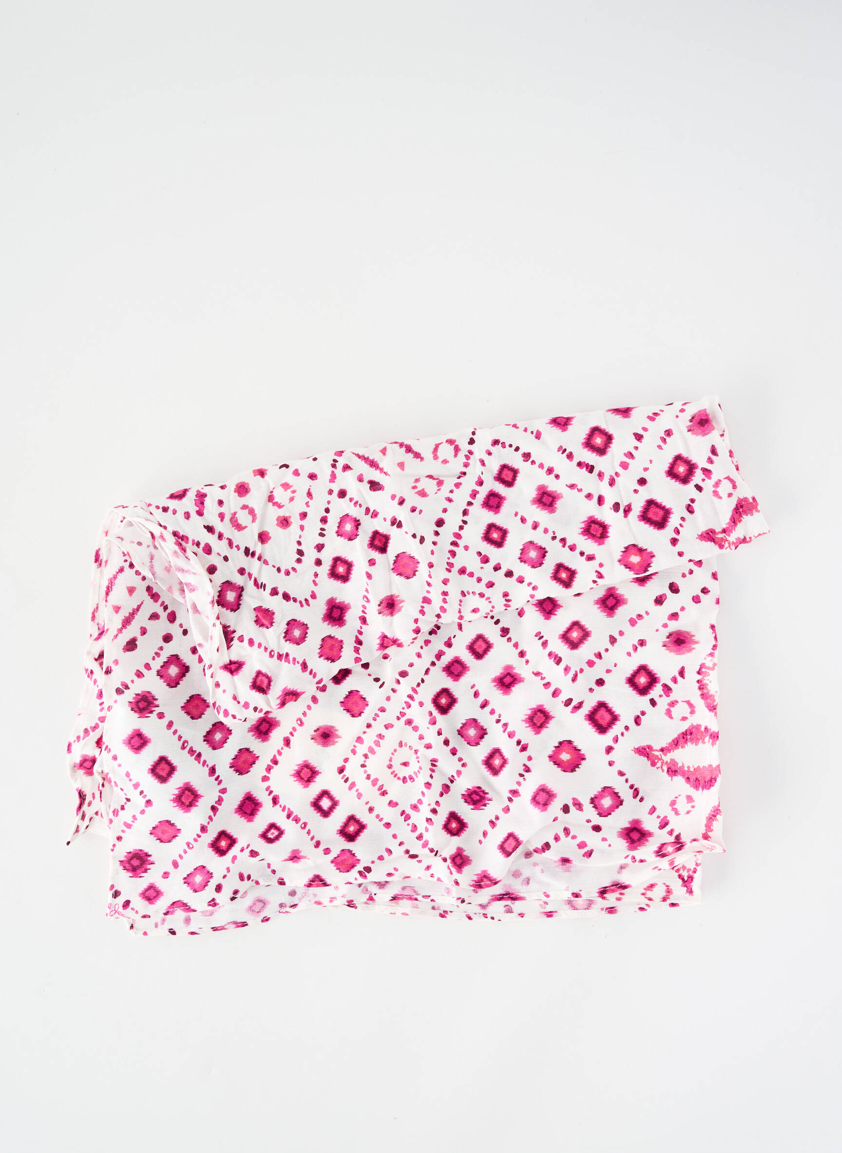 Foulard tissage popeline violet PEPE JEANS femme