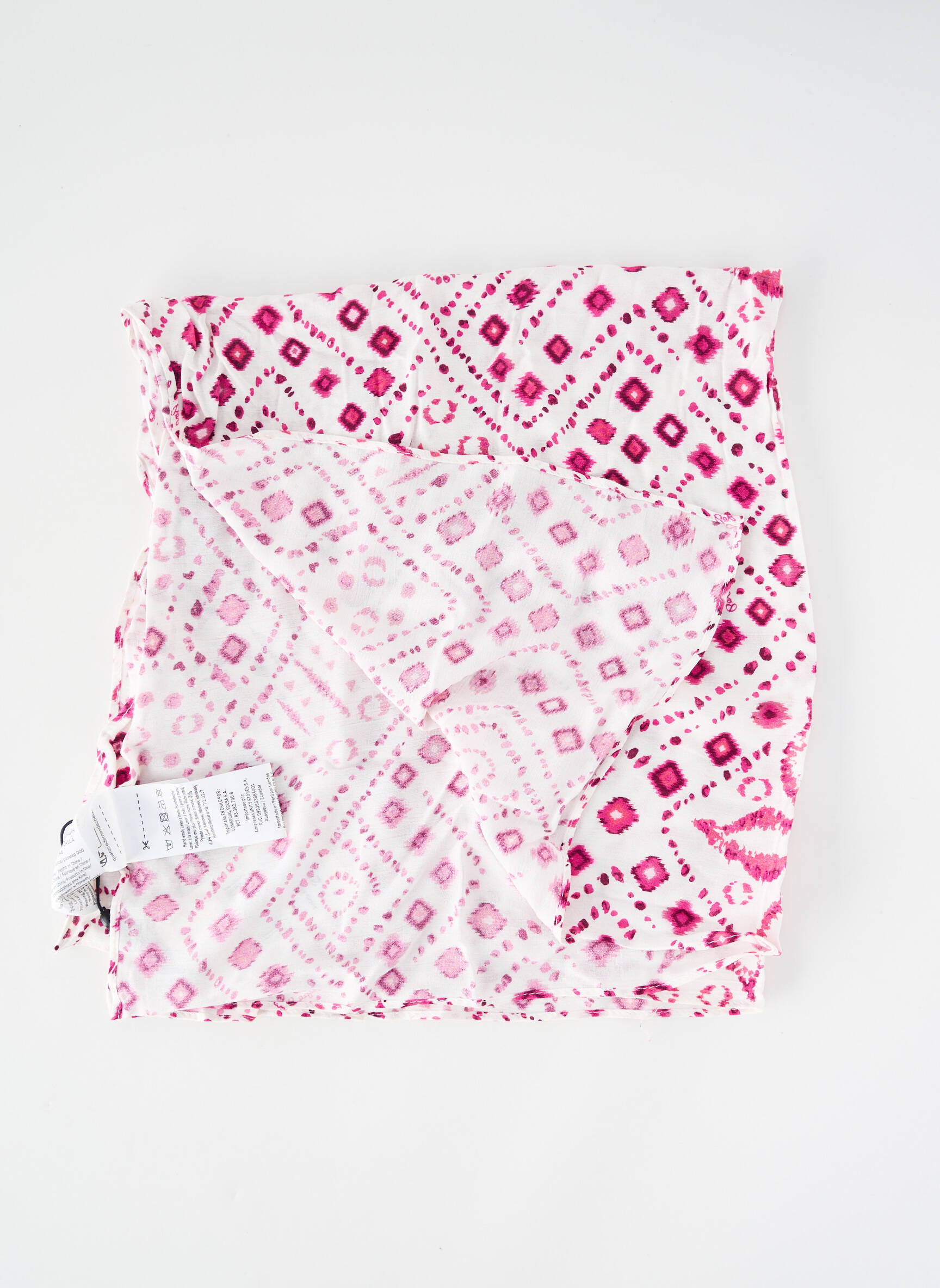 Foulard tissage popeline violet PEPE JEANS femme