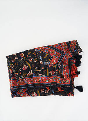 Foulard tissage popeline noir PEPE JEANS femme