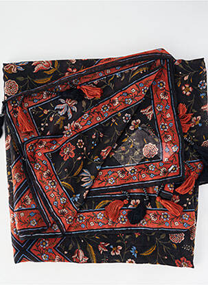 Foulard tissage popeline noir PEPE JEANS femme