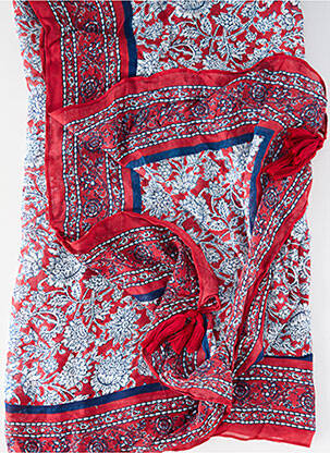 Foulard tissage popeline rouge PEPE JEANS femme