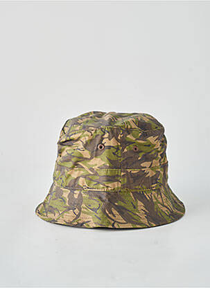 Chapeau doublure textile vert SUPERDRY homme
