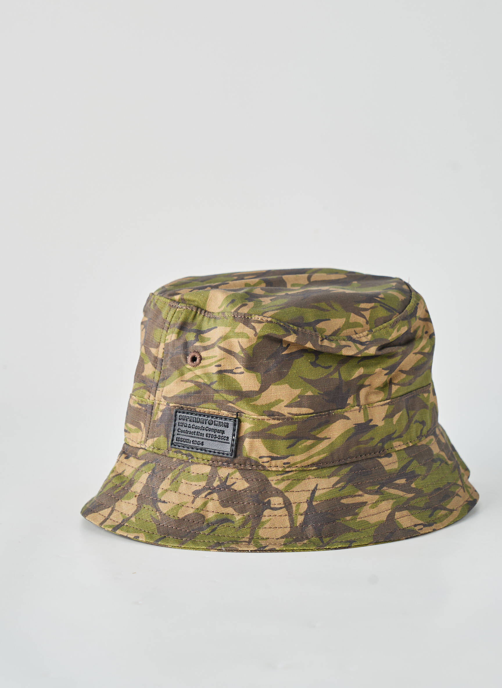 Chapeau doublure textile vert SUPERDRY homme
