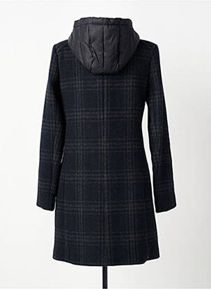 Manteau long a capuche a capuche noir ONE STEP femme