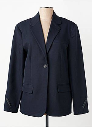 Blazer poches bleu YAYA femme
