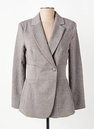 Blazer poches gris YAYA femme