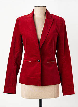 Blazer poches rouge ONE STEP femme