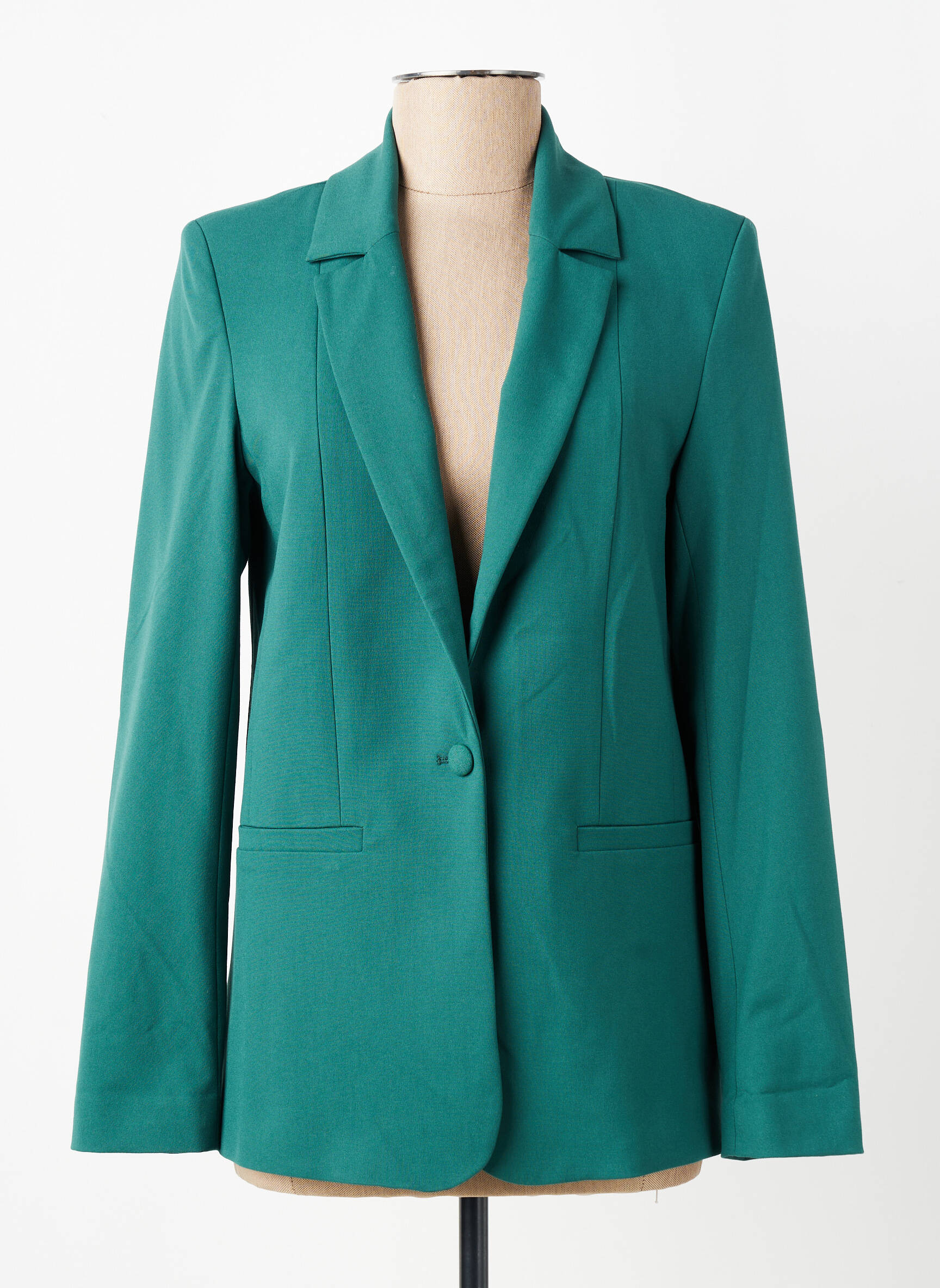 Blazer poches vert I.CODE (By IKKS) femme