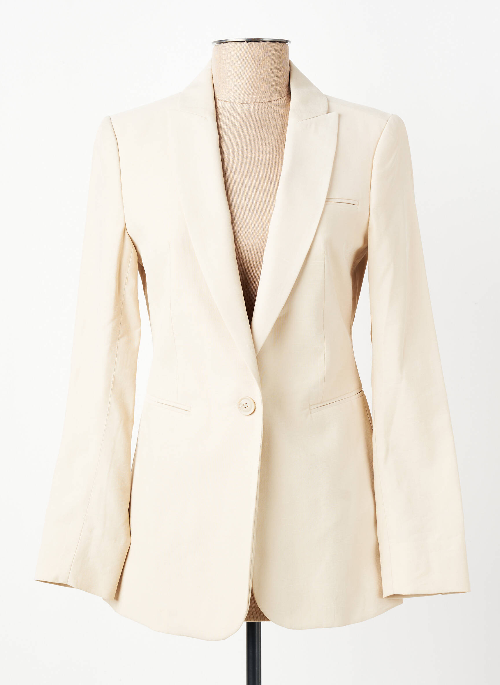 Blazer poches beige SCHOOL RAG femme