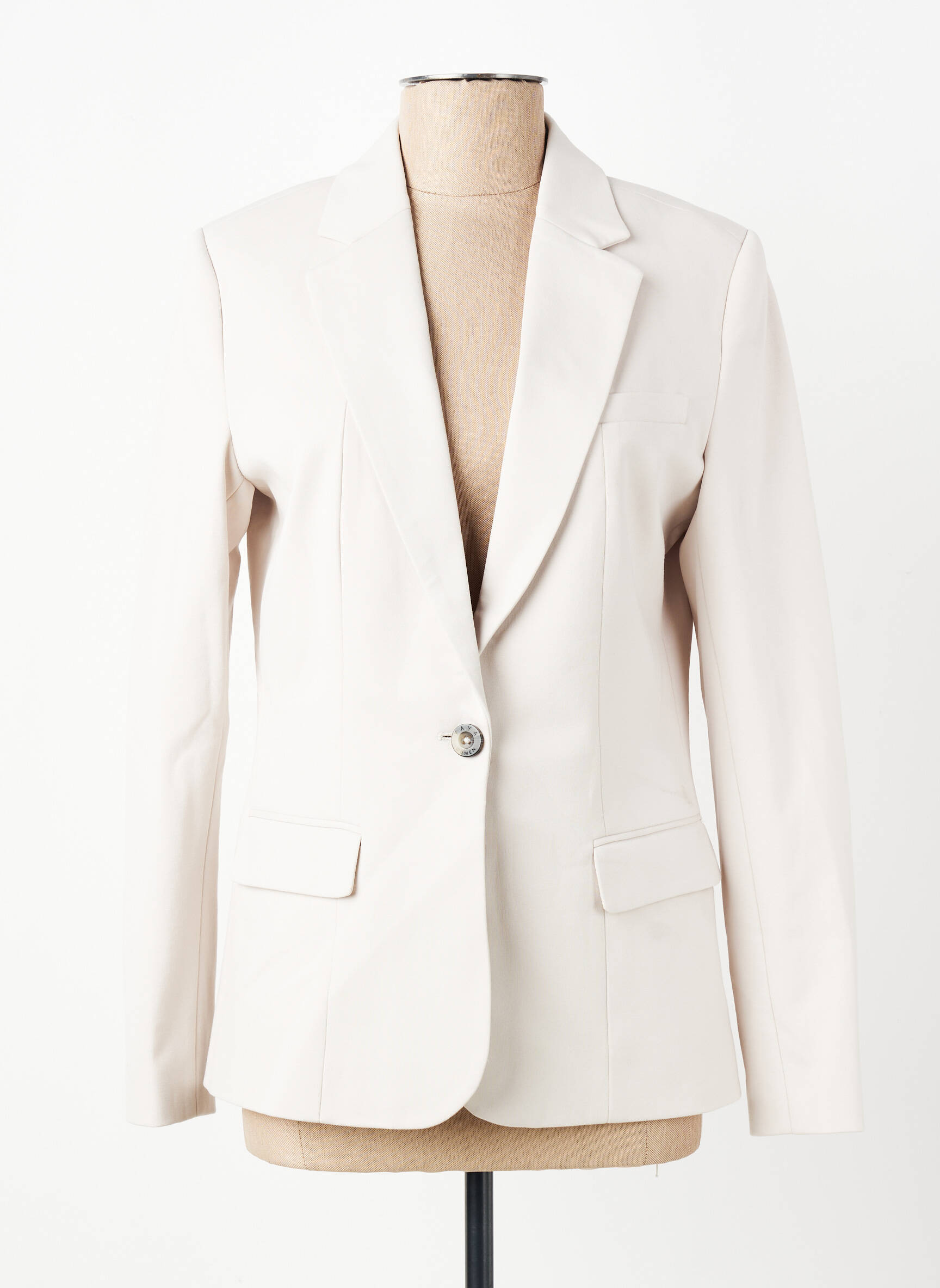 Blazer poignets boutonnés gris YAYA femme