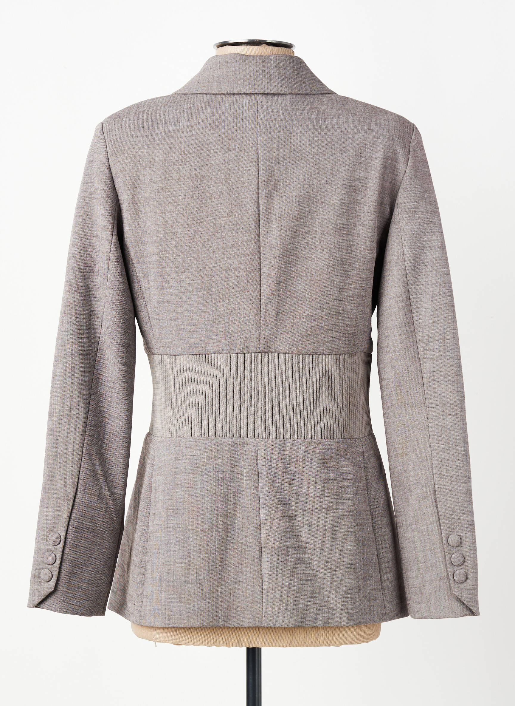 Blazer poches gris YAYA femme