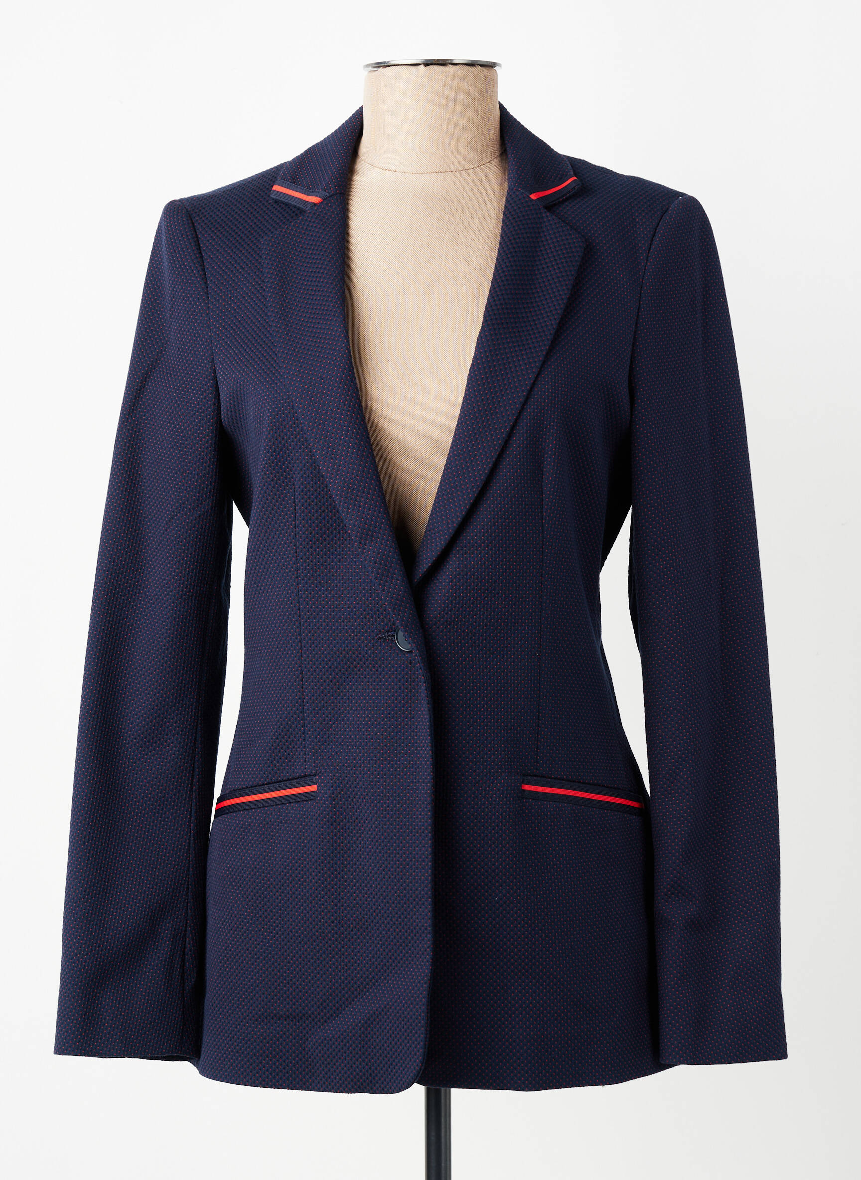 Blazer poches bleu ONE STEP femme