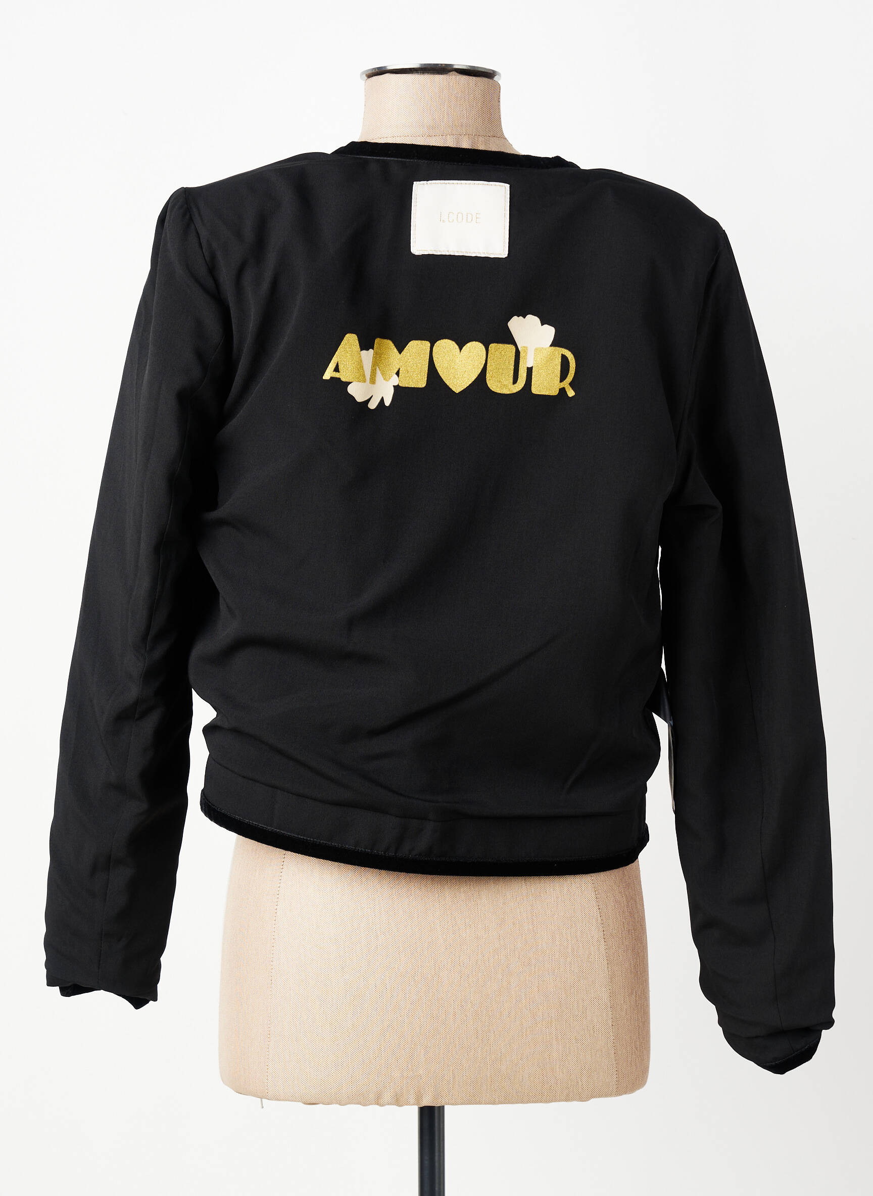 Veste chic poches noir I.CODE (By IKKS) femme