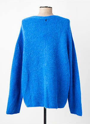 Gilet manches longues stretch bleu ONE STEP femme