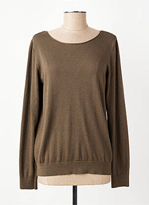 Top manches longues manches longues vert IKKS femme