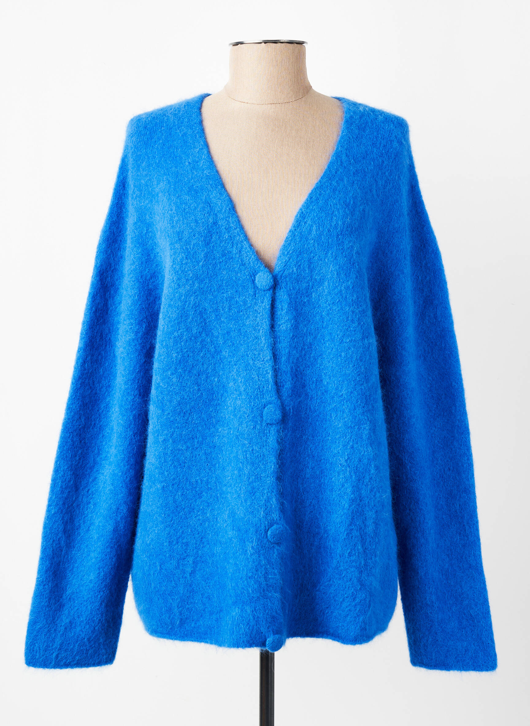 Gilet manches longues stretch bleu ONE STEP femme