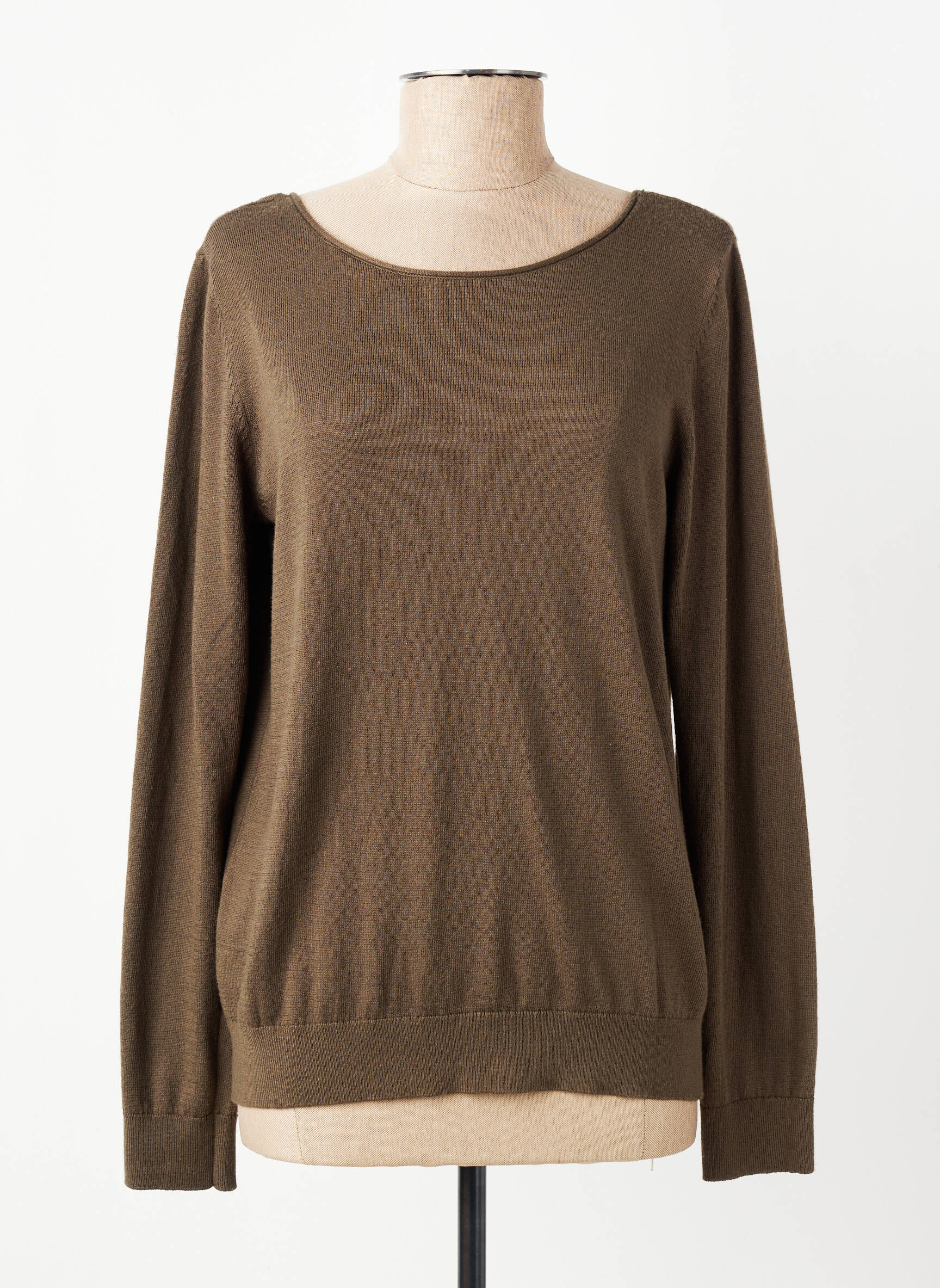 Top manches longues manches longues vert IKKS femme