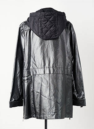 Imperméable poches a capuche gris ONE STEP femme