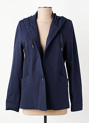 Veste casual poches bleu I.CODE (By IKKS) femme