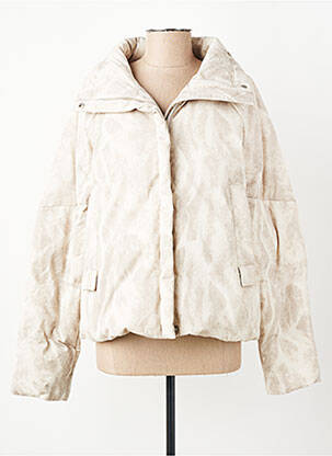 Doudoune poches sans capuche beige YAYA femme