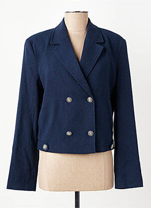 Blazer poches bleu YAYA femme