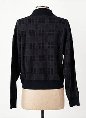 Gilet manches longues stretch noir I.CODE (By IKKS) femme