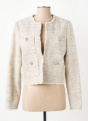 Veste chic poches beige IKKS femme
