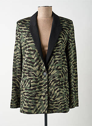 Blazer fausses poches vert IKKS femme
